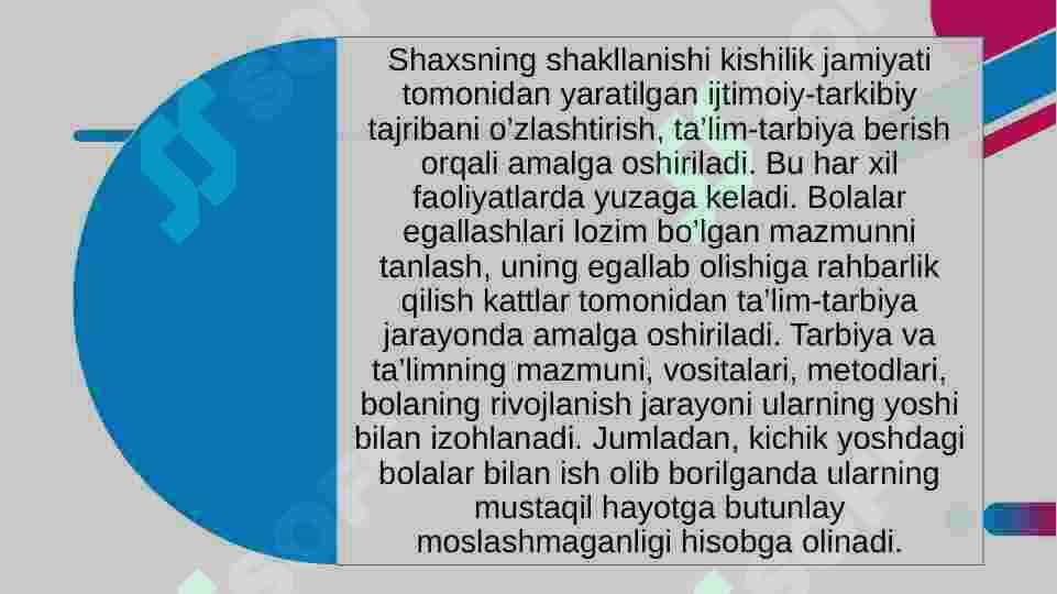 BOLANING RIVOJLANISHIDA IJTIMOIY OMILLAR 3