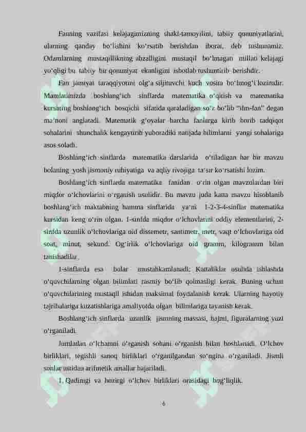 1-sinf o‘quvchilariga miqdorlarni o‘rgatish metodikasi 6