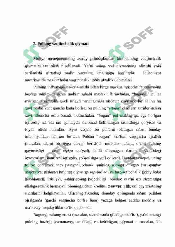Pul oqimini davriy baholash 4