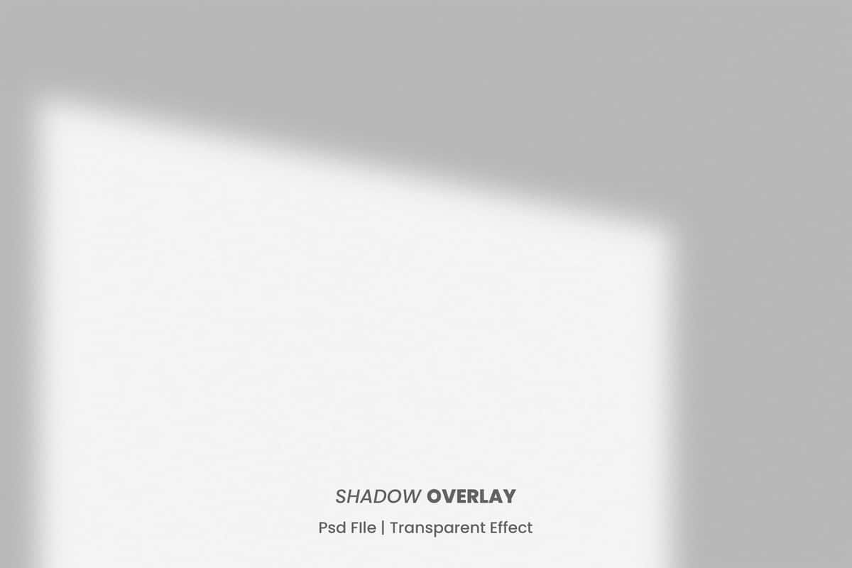 Shaffof fon effekti psd soyali qoplama | Shadow overlay transparent background effect psd 1