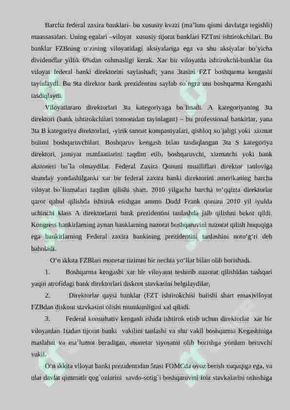 MARKAZIY BANKNING MUSTAQILLIGI 8