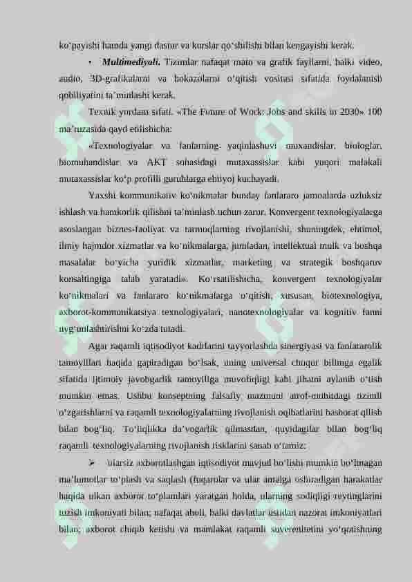 RAQAMLI TA'LIM PLATFORMALARINI RIVOJLANTIRISH 6