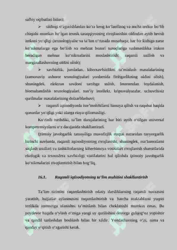 RAQAMLI TA'LIM PLATFORMALARINI RIVOJLANTIRISH 7