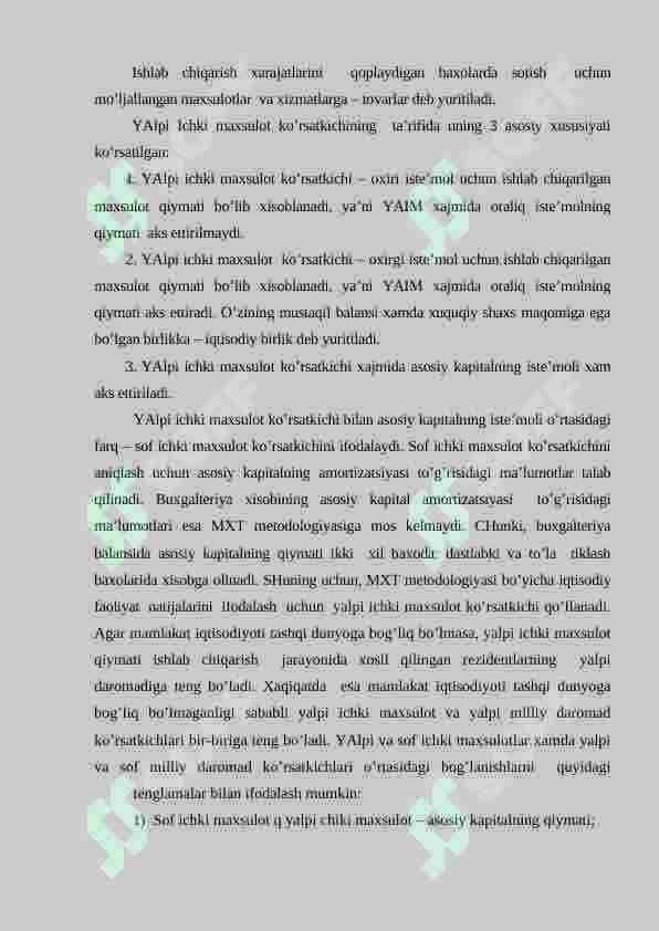 YALPI ICHKI MAHSULOT STATISTIKASI 6