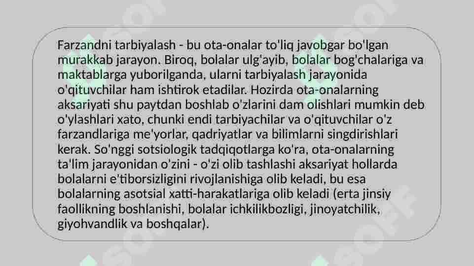 Oila bilan ishlashning asosiy ish shakllari 2