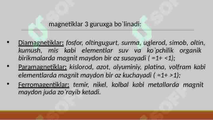 ELEKTROMAGNIT INDUKSIYA  HODISASI 6