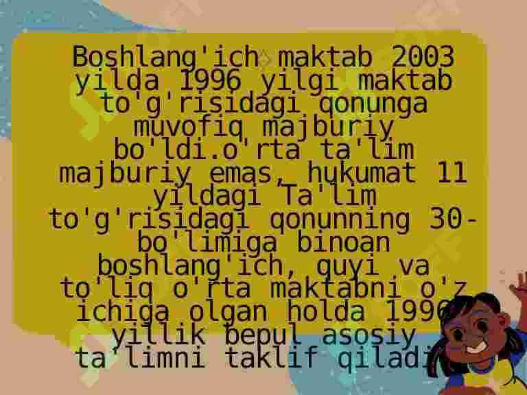 Malayziya davlati ta'lim tizimi 6