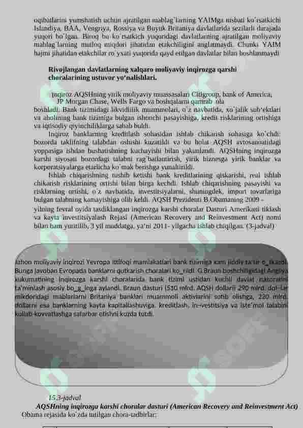 Bank inqirozlari 8