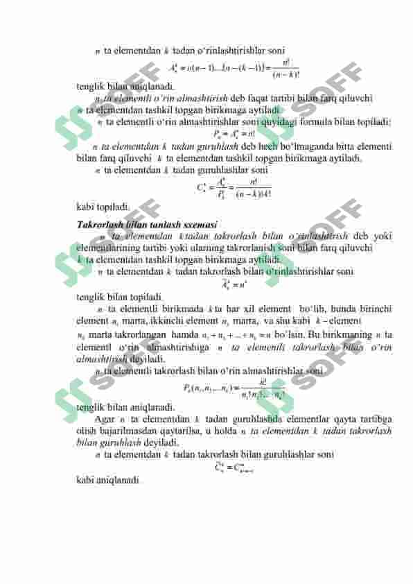 TO’LA EHTIMOLLIK VA BAYYES FORMULASI 4
