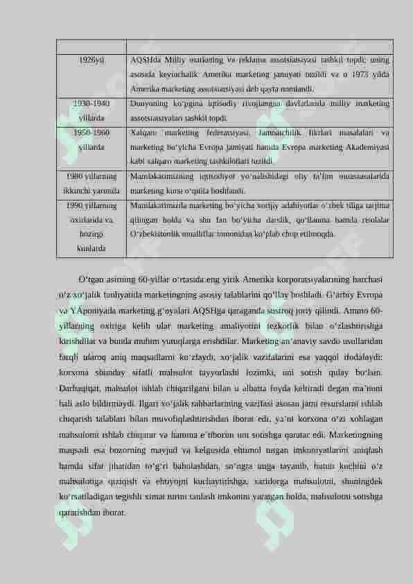 MARKETINGNING IJTIMOIY – IQTISODIY ASOSLARI 4