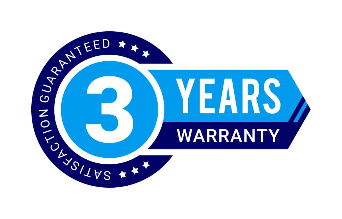 3 yillik kafolat, sifat kafolati, qoniqish kafolati, nishon | 3 years warranty satisfaction guaranteed quality assurance badge 1