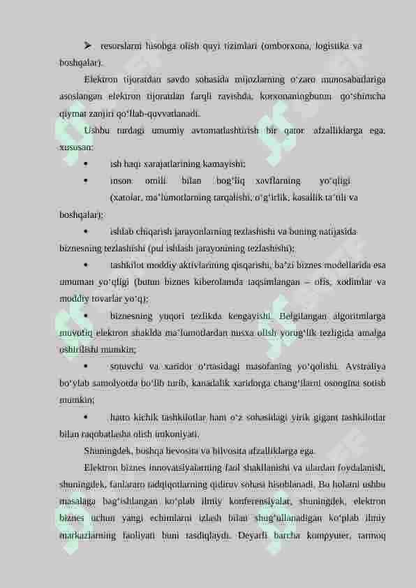 RAQAMLI IQTISOSDIYOTDA ELEKTRON BIZNES ASOSLARI 4