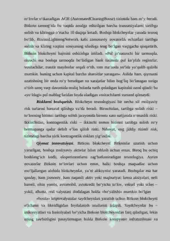 RAQAMLI IQTISODIYOTDA XAVFSIZLIK MASALALARI 5