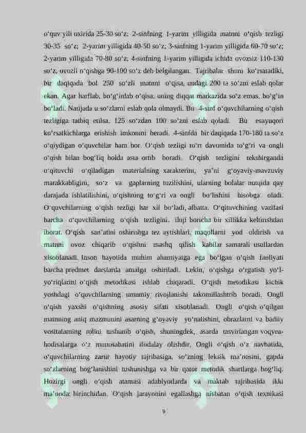 3-sinfda boshlang‘ich sinf o‘quvchilarini ifodali o‘qishga o‘rgatish 8