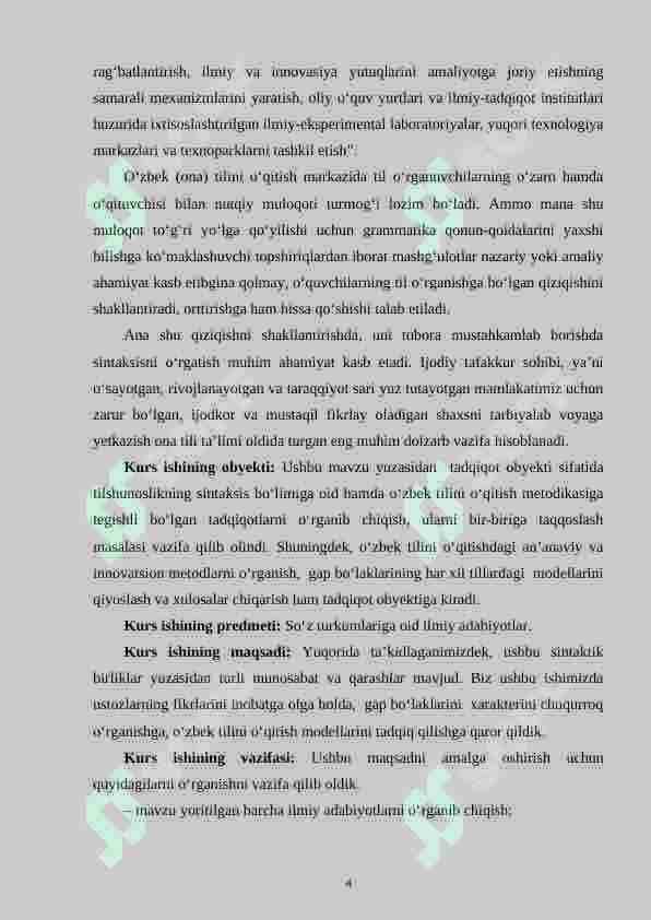 So‘z turkumlarini o‘qitish metodikasi. 4