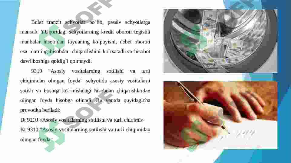 ASOSIY FAOLIYATDAN OLINGAN BOSHQA DAROMADLARNI TEKSHIRISH 4