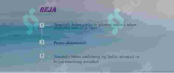 NoManfiy butun sonlar ustida arifmetik amallar bajarish 2