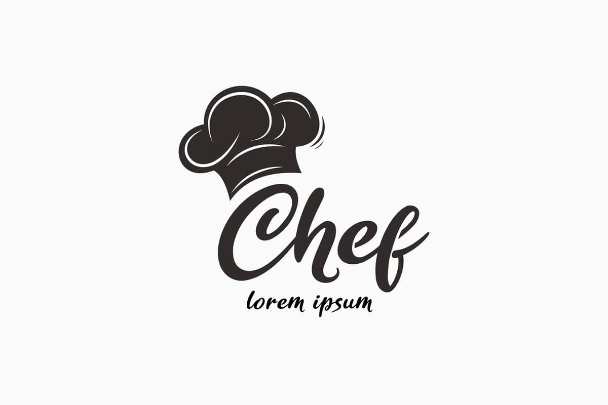 Oshpaz shlyapasi logotipi shabloni dizayni | Chef hat logo template design 1