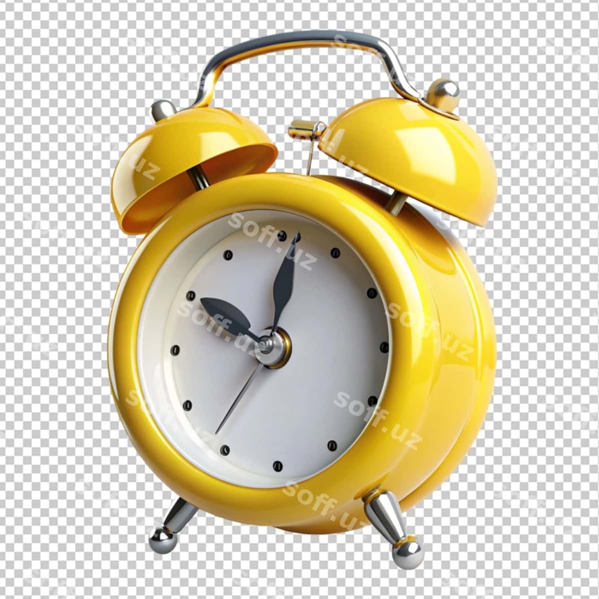 3d soat-oʻxshatuvchi taqdimot | 3d alarm clock 1