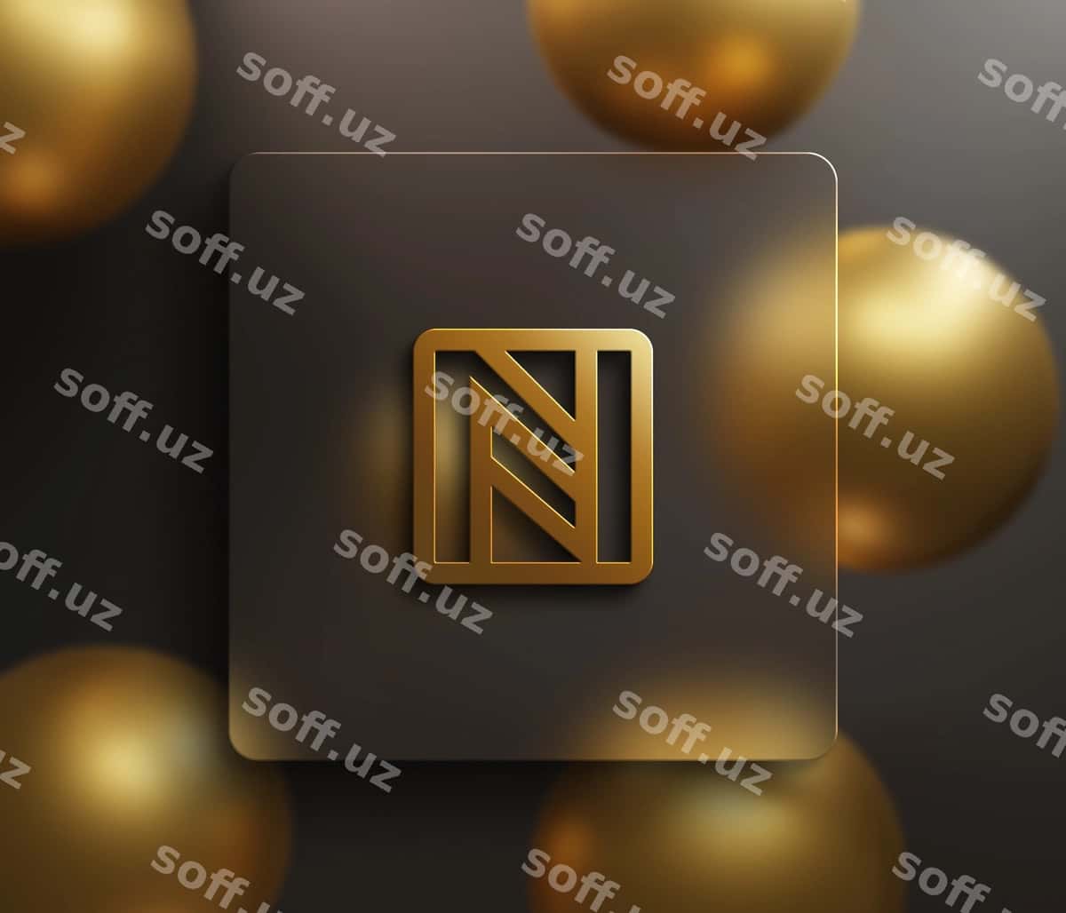 3d oltin logo namuna shabloni | 3d golden logo mockup template 1