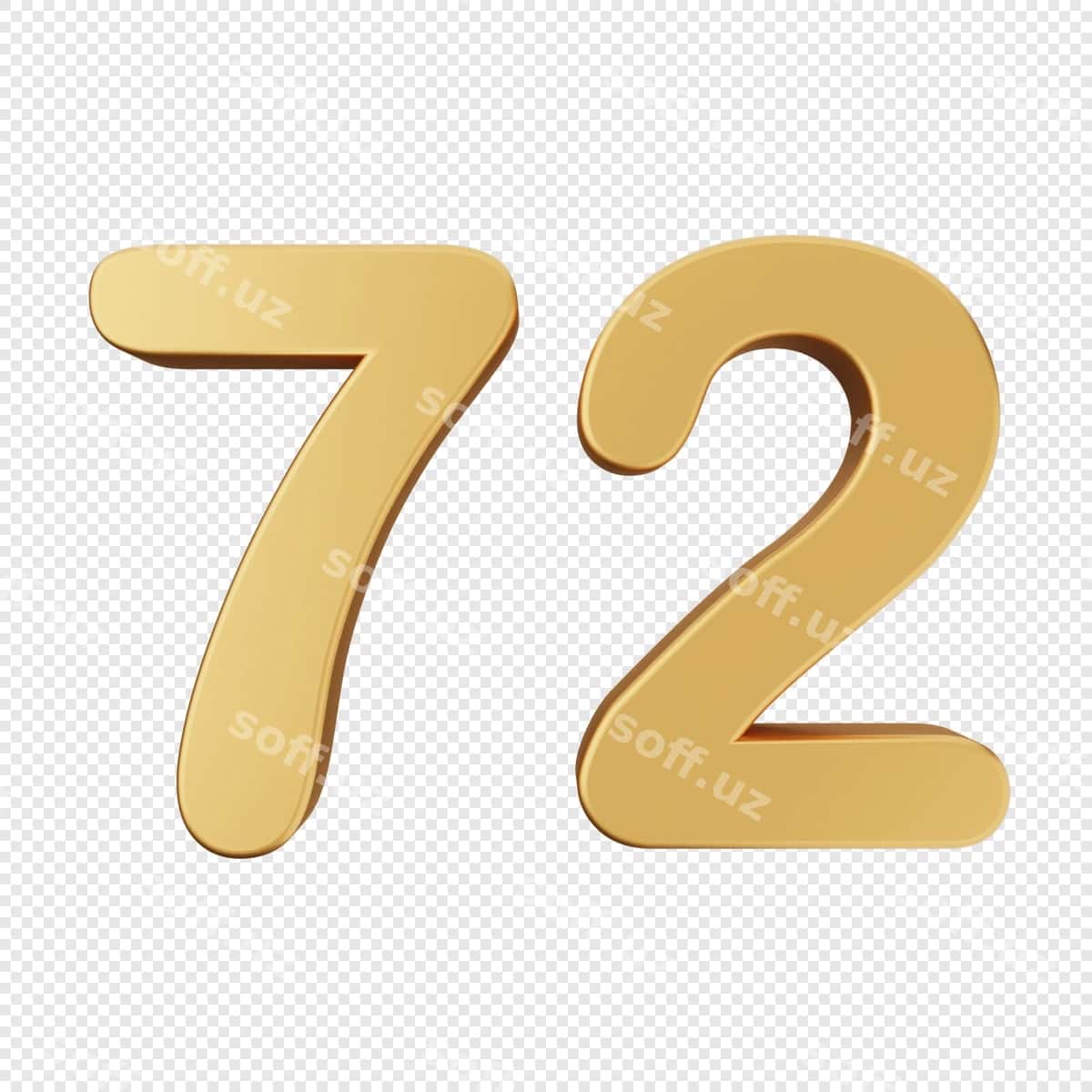 3D raqam oltin ikonka illustratsiya render | 3d number gold icon illustration render 1