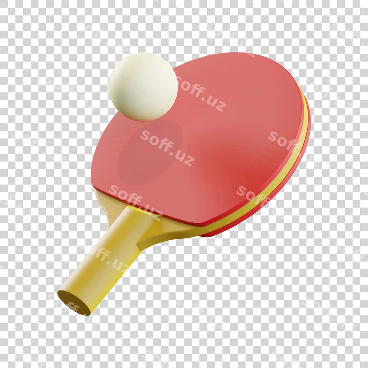 3d render illustratsiyasi stol tennis | 3d render illustration table tennis 1