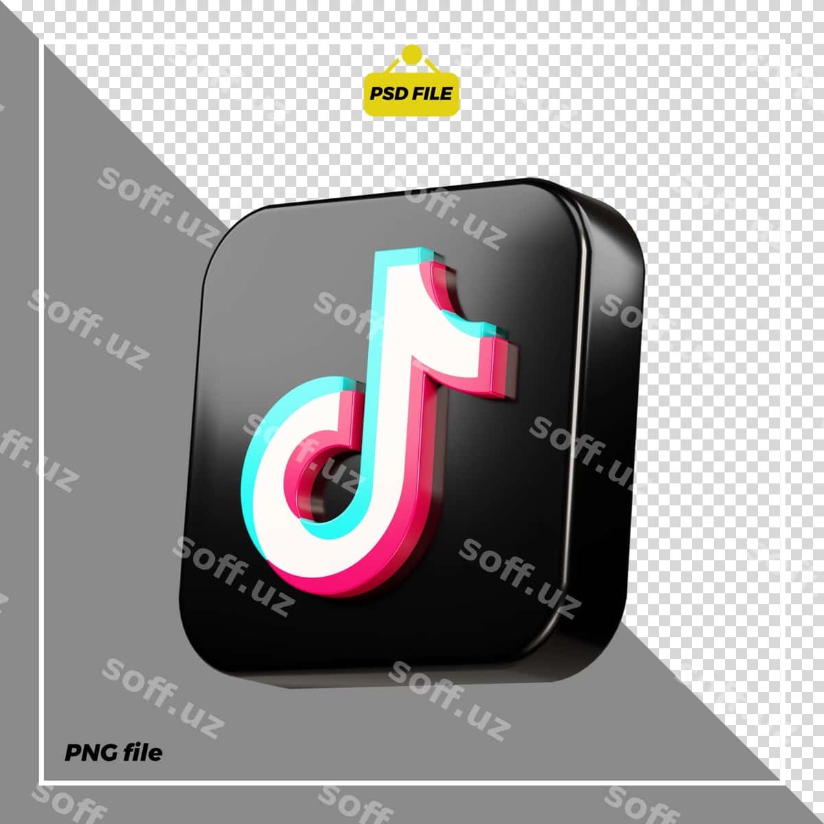 3d tiktok ikonasi | 3d tiktok icon 1