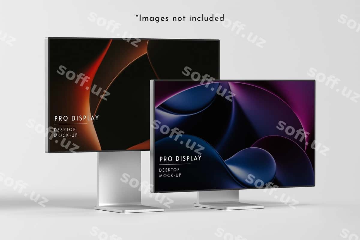 5 pro ekran ish stol namunasi | 5 pro display desktop mockup 1