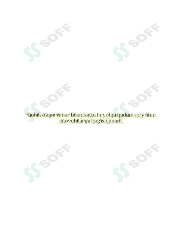 Shaxsiy rivojlanish uchun kundalik 3
