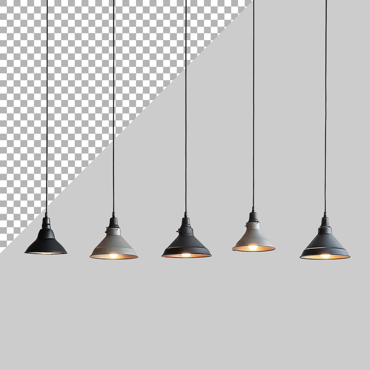 Yoritish moslamalari shaffof fon | Lighting fixtures transparent background 1
