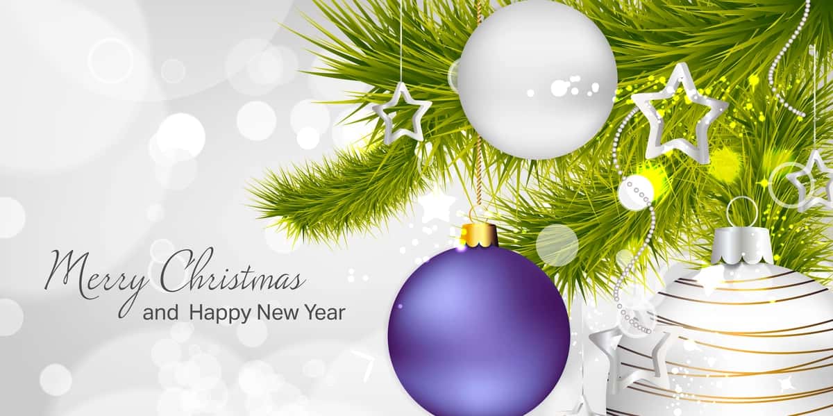 Vektorli illyustratsiya Rojdestvo kartasi yangi yil qishki ta'tillarni nishonlash | Vector illustration christmas card new year winter holidays celebration 1