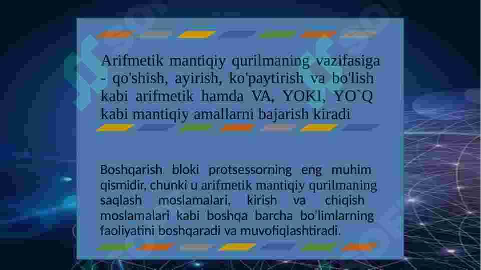 Iqtisodiyotda zamonaviy  IKTining	texnik ta’minoti. 6