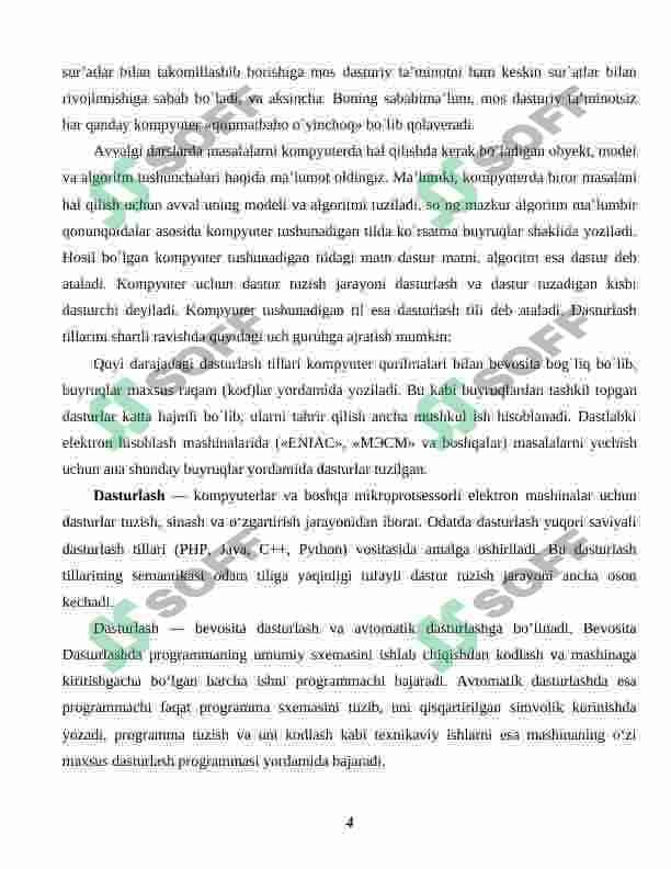 PYTHONDA OOP TUSHUNCHASI 4