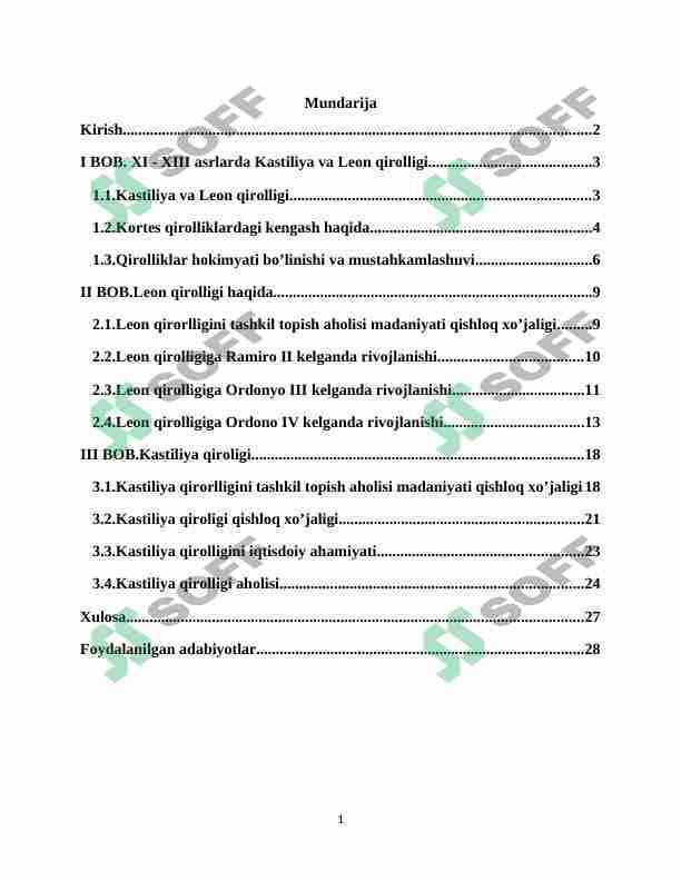 XI - XIII asrlarda Kastiliya va Leon qirolligi