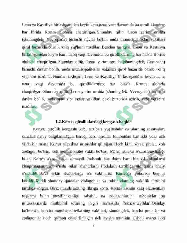 XI - XIII asrlarda Kastiliya va Leon qirolligi 5
