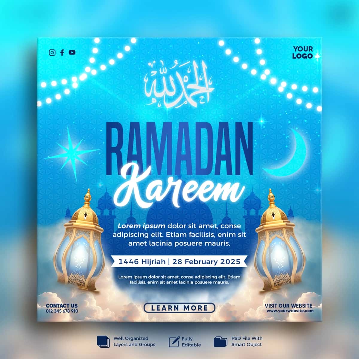 Ramazon karim 2025 | Ramadan kareem 2025 1