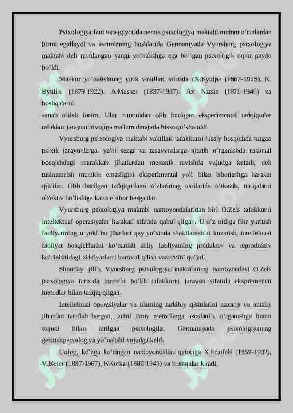 Tafakkur borasidagi psixologik nazariyalar 3
