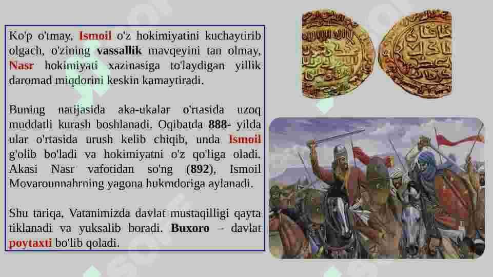 IX-XII asrlarda o‘zbek davlatchiligi 8