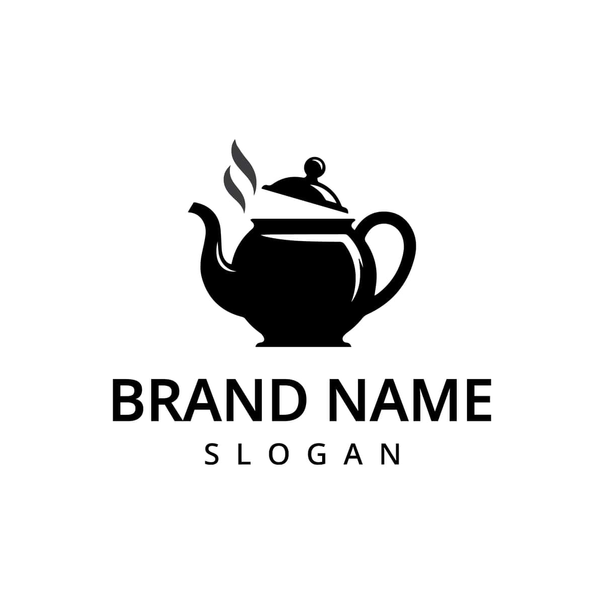 Choy logotipi vektor dizayni yashil choy vektor logotipi shabloni | Tea logo vector designgreen tea vector logo template 1
