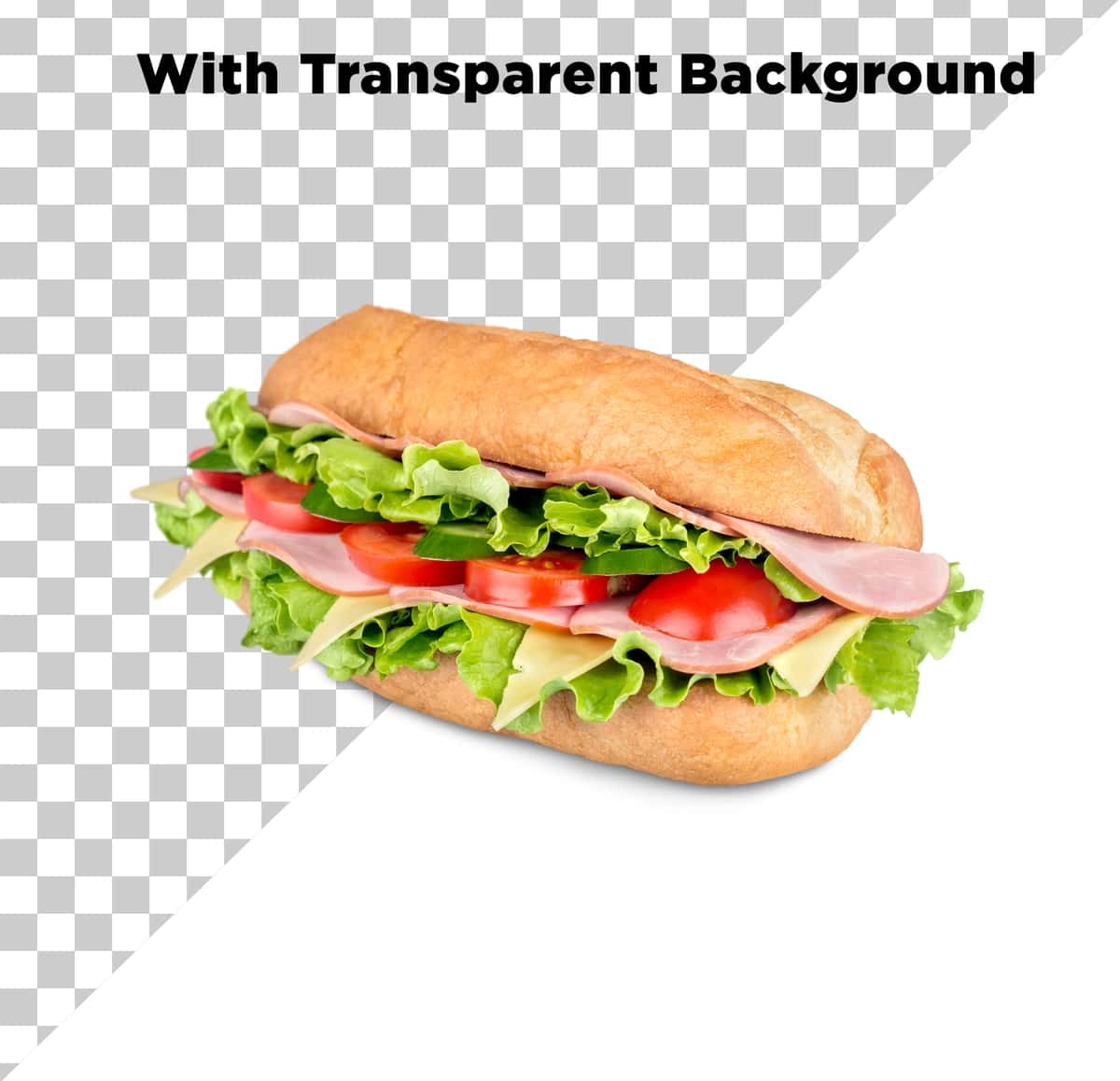Mazali sendvich png psd shaffof fon | Tasty sandwich png psd transparent background 1