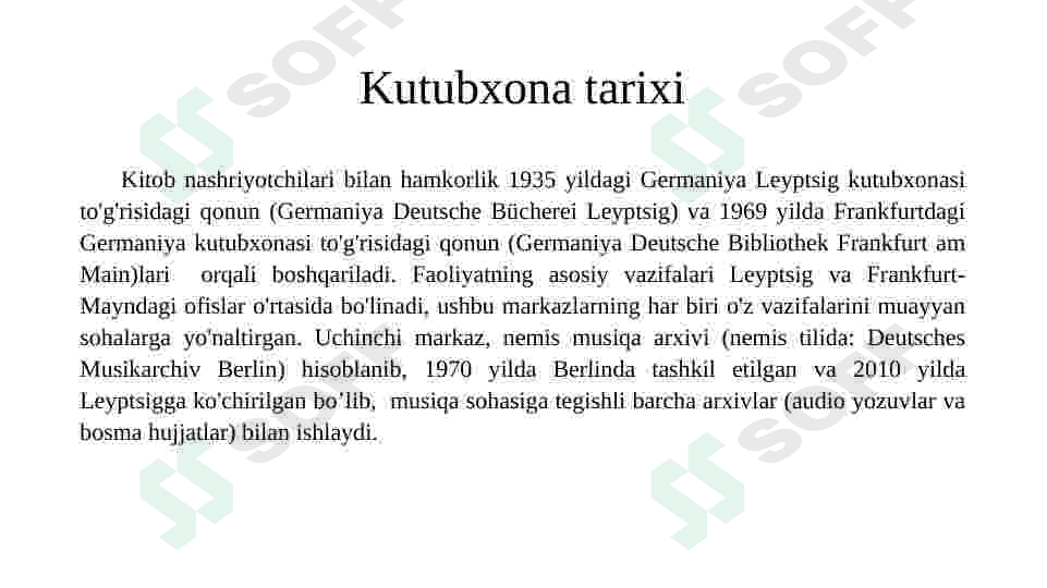 Germaniya milliy kutubxonasi 5