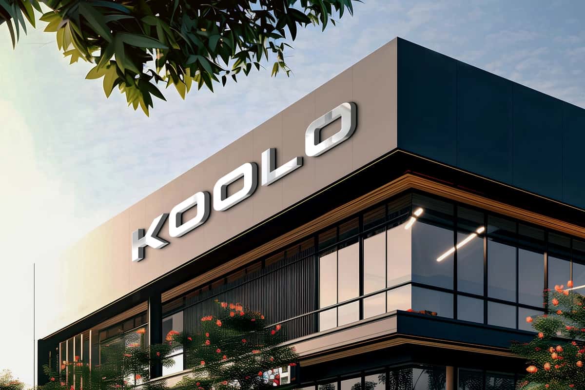 Binoning 3D logotipi fasad belgisi | Building 3d logo mockup facade sign 1