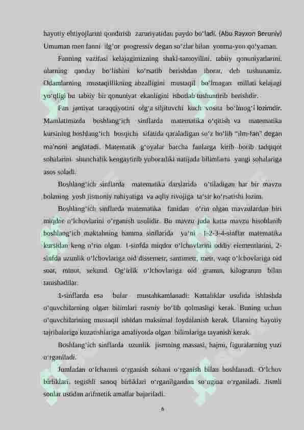 1-sinf o‘quvchilariga miqdorlarni o‘rgatish metodikasi 6