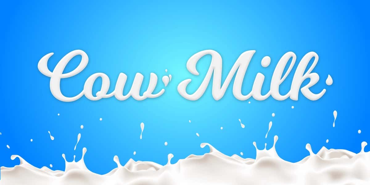 Ijodiy sigir suti matn uslubi effekti | Creative cow milk text style effect 1