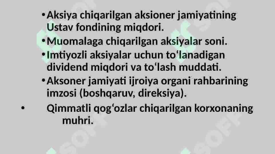 Aksiya bozori 5