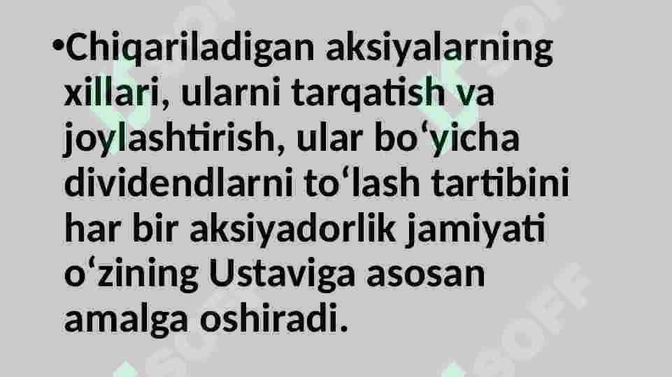 Aksiya bozori 8