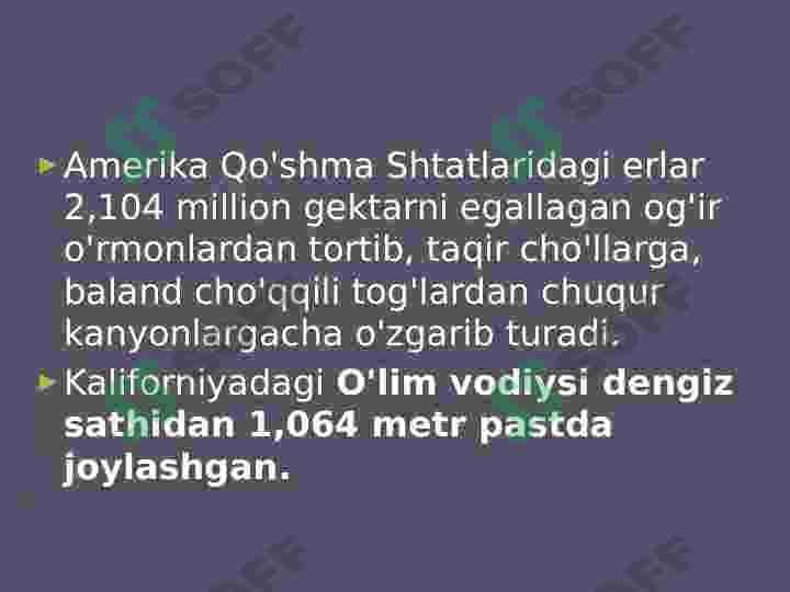 AQShning geografik joylashuvi 5