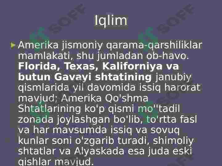 AQShning geografik joylashuvi 6