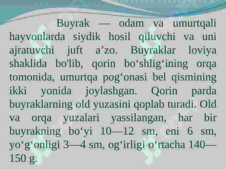 Ayirish sistemasi 3