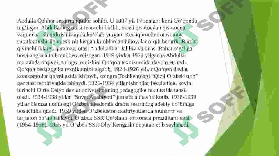 Abdulla Qahhor 4